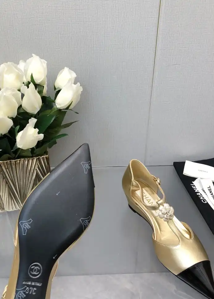 hype Chanel Flat Shoes