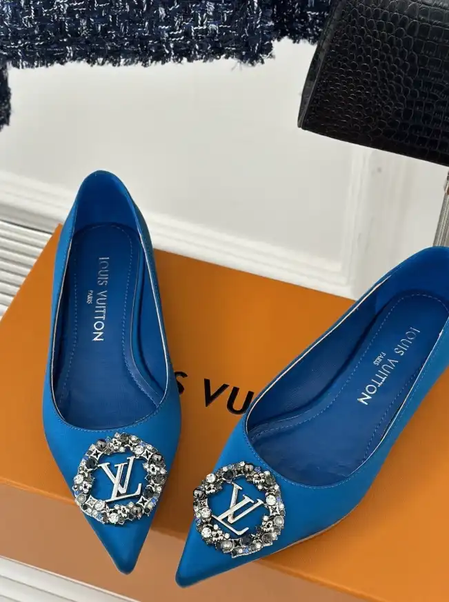 hype LV flat shoes