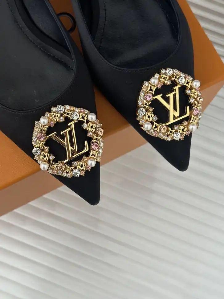 hype LV flat shoes