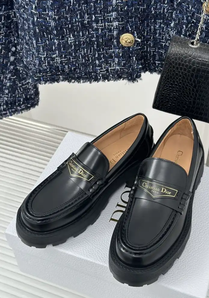 hype Christian Dior Leather Shoes