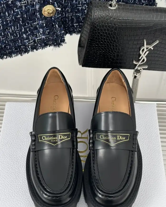 hype Christian Dior Leather Shoes