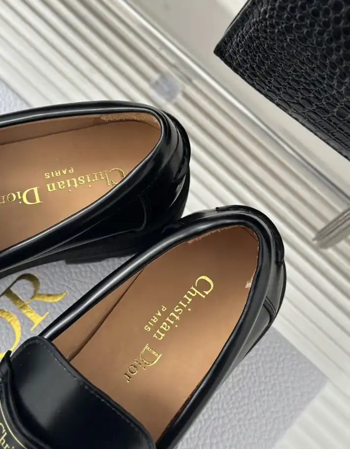 hype Christian Dior Leather Shoes