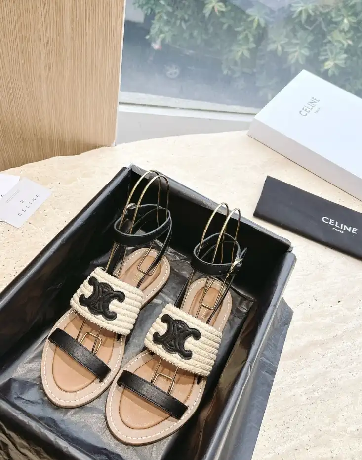 hype Celine Sandals