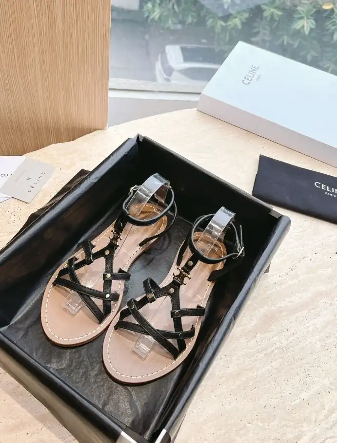 hype Celine Sandals