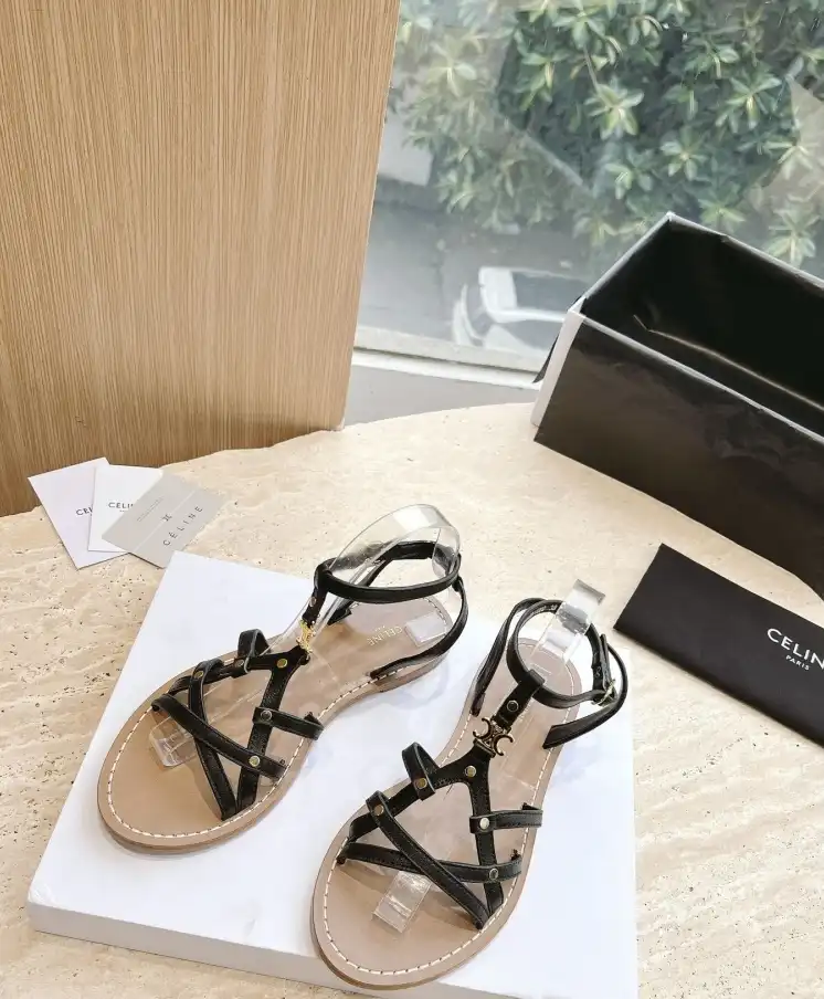 hype Celine Sandals