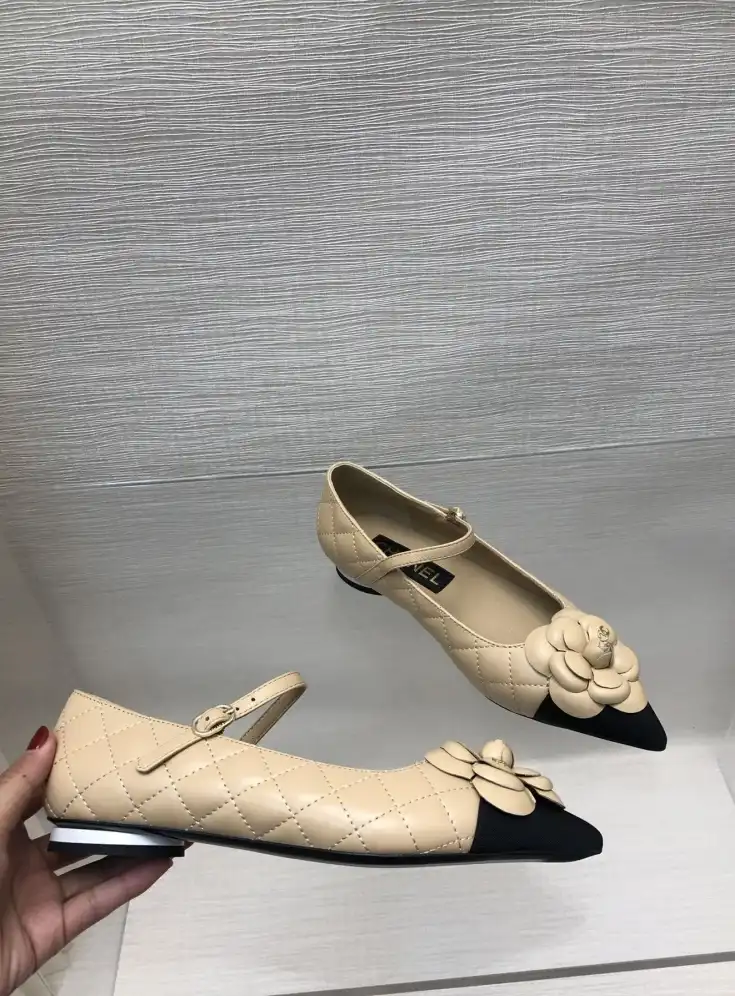 hype Chanel Flat Shoes