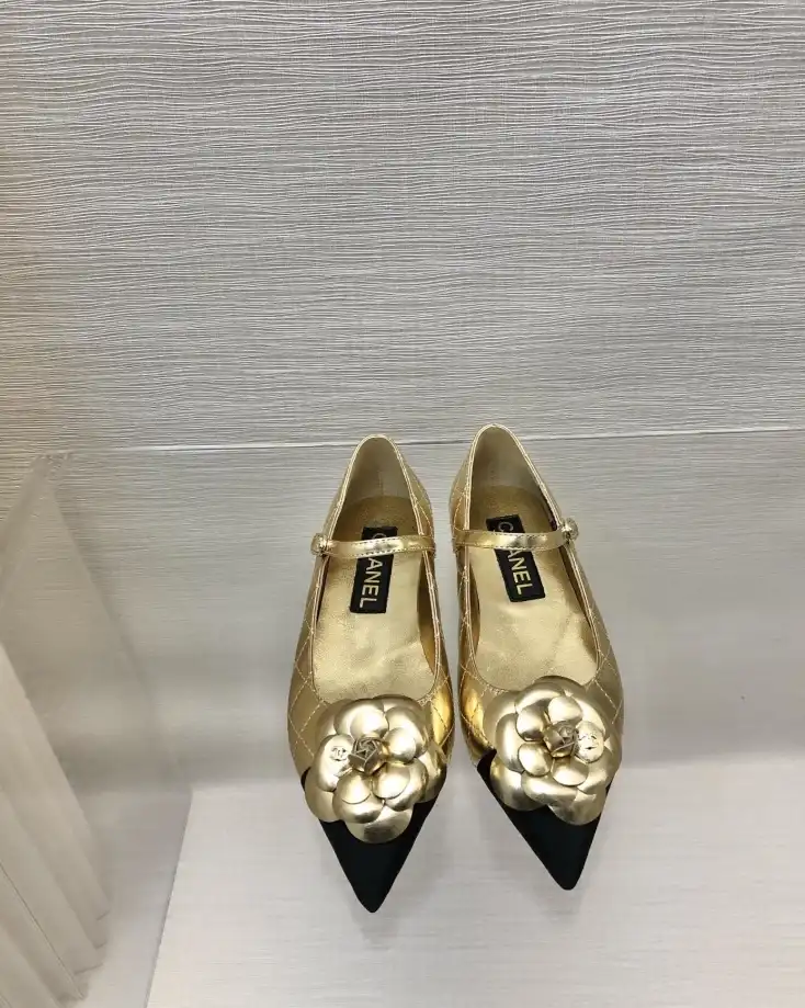 hype Chanel Flat Shoes