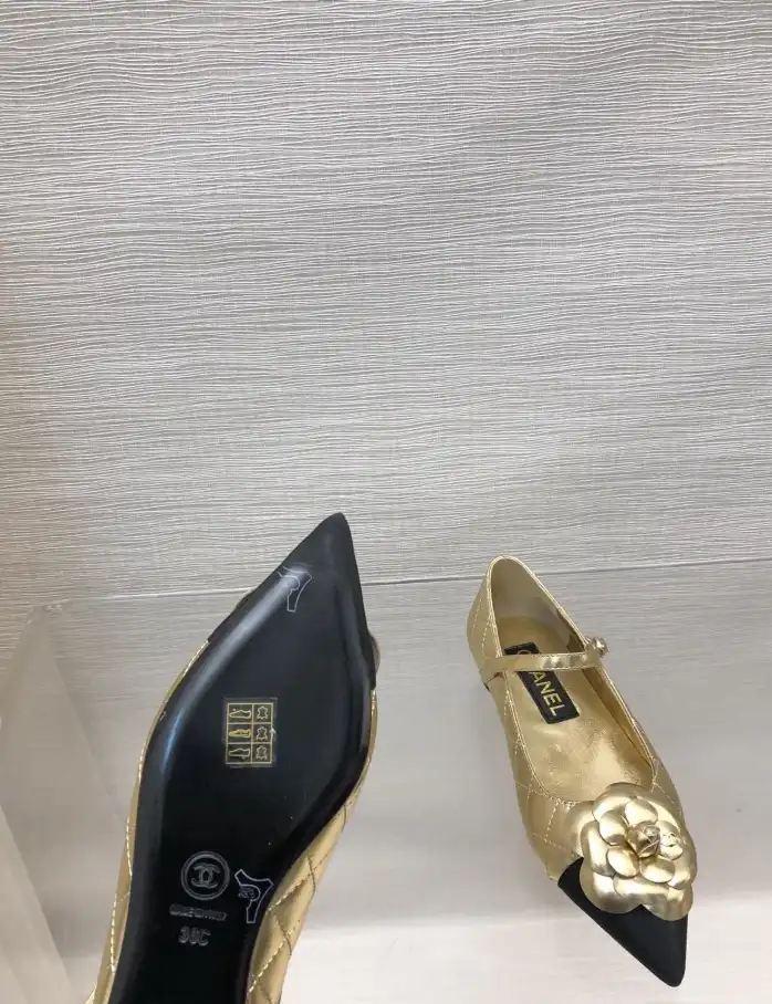 hype Chanel Flat Shoes