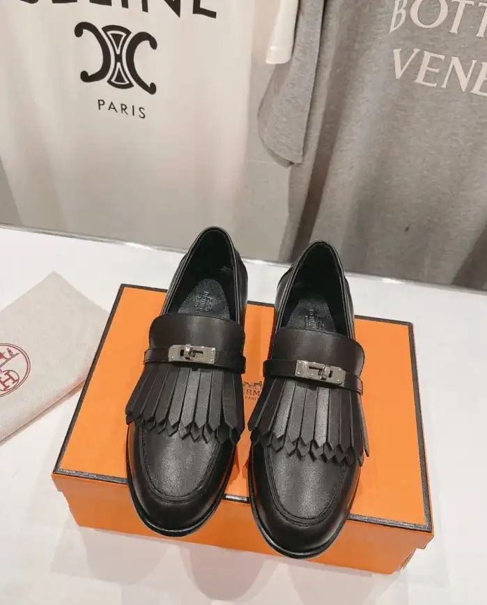 hype LV Leather Shoes