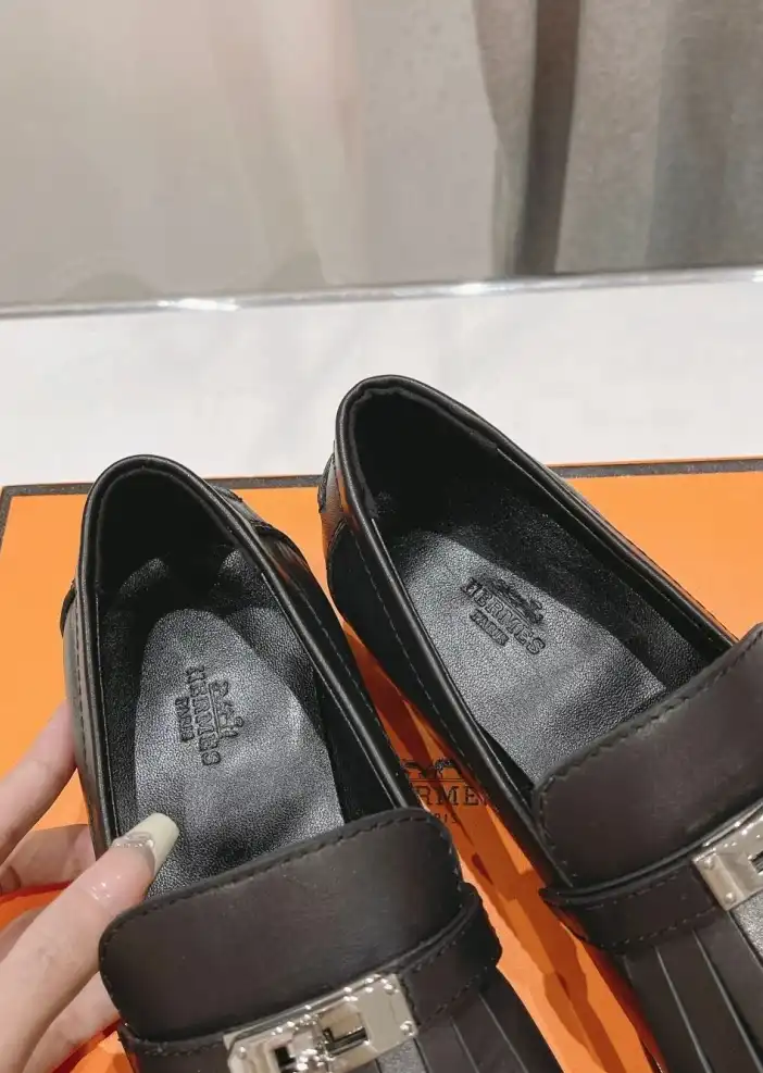 hype LV Leather Shoes