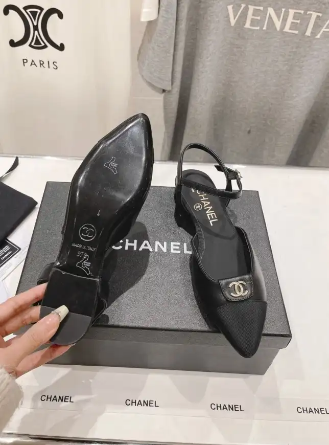 hype Chanel Flat Shoes