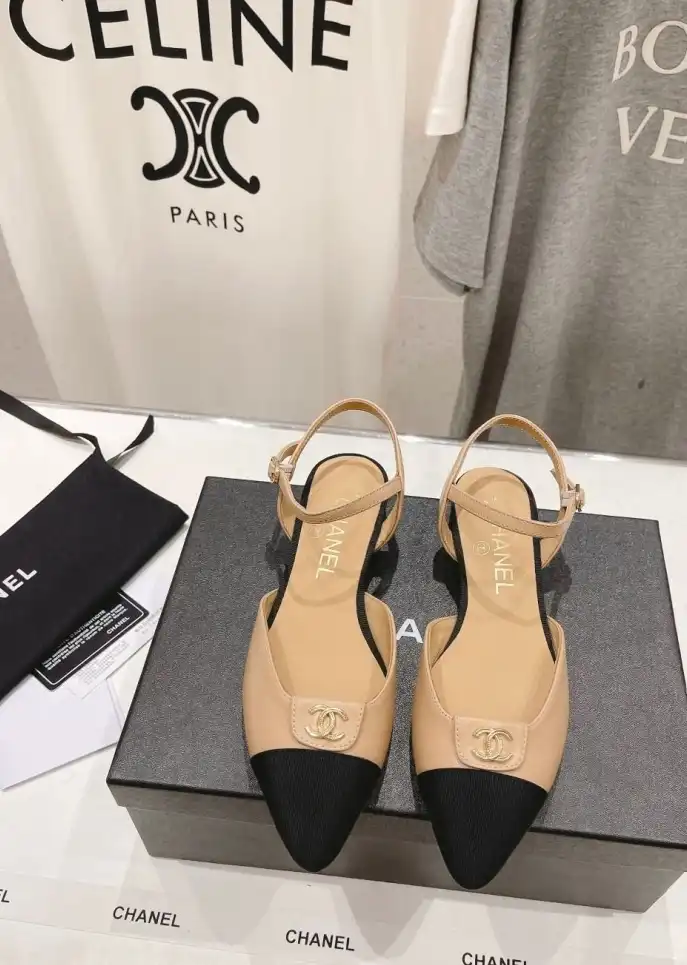 hype Chanel Flat Shoes