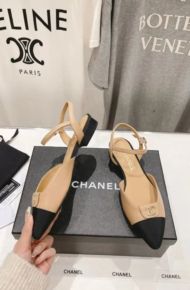 hype Chanel Flat Shoes