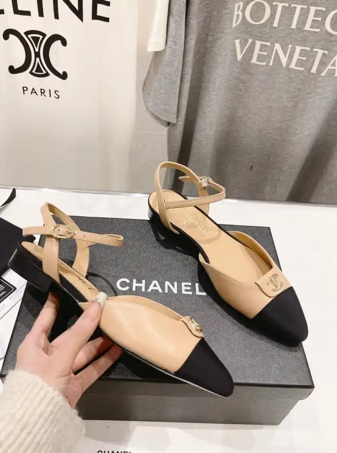 hype Chanel Flat Shoes