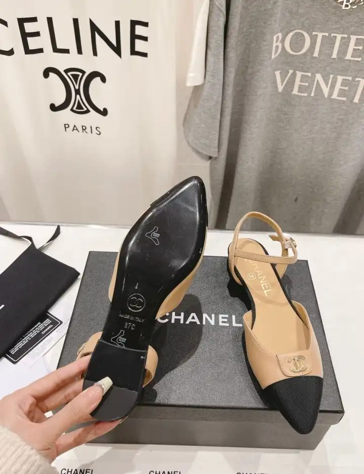 hype Chanel Flat Shoes