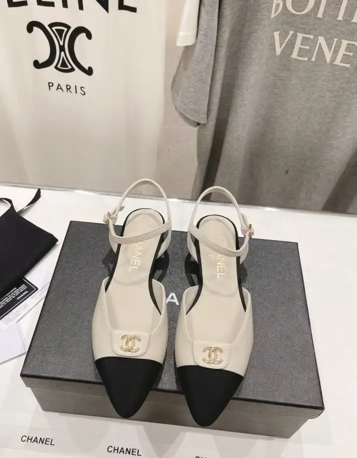 hype Chanel Flat Shoes