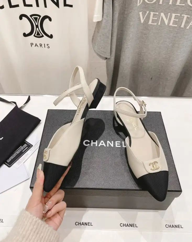 hype Chanel Flat Shoes