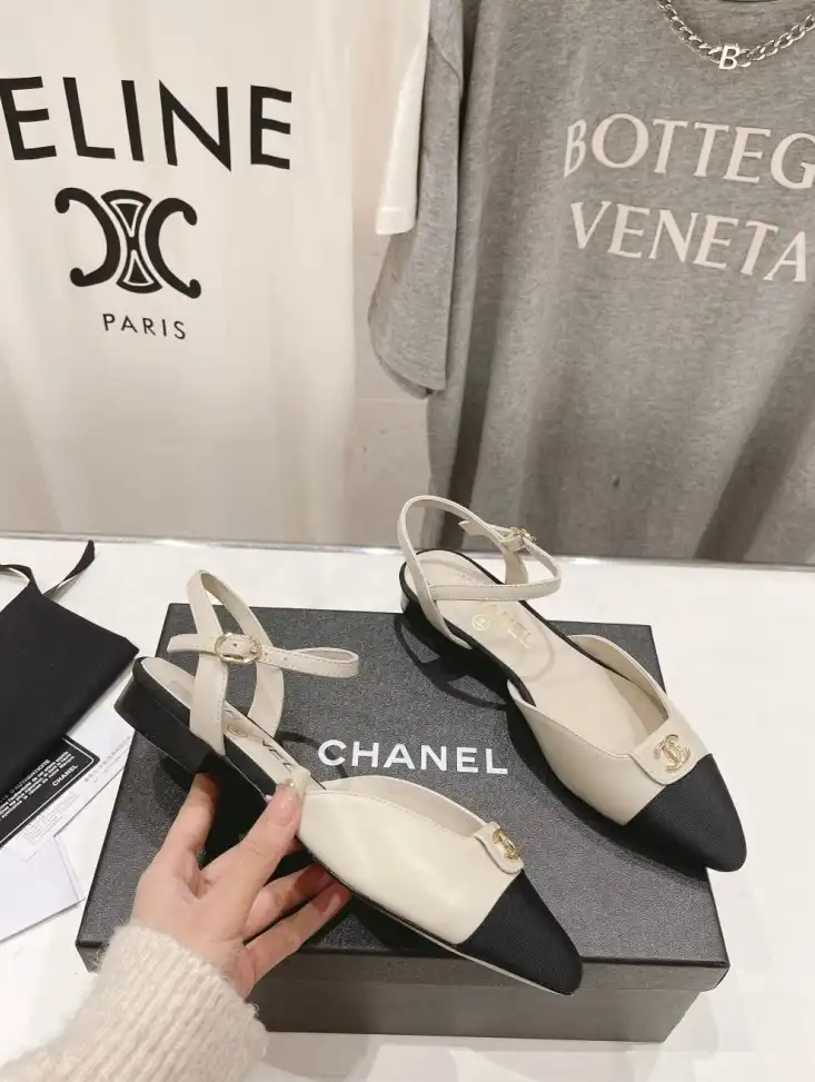 hype Chanel Flat Shoes