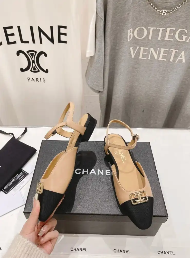 hype Chanel Flat Shoes