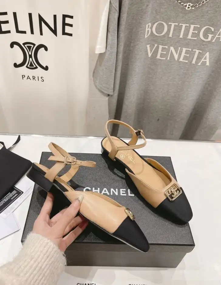 hype Chanel Flat Shoes