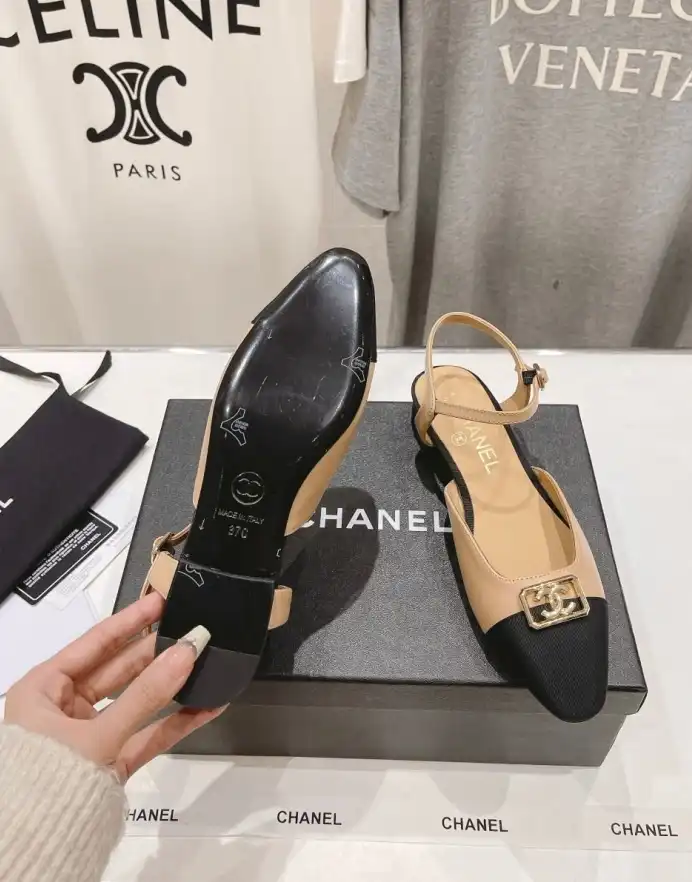 hype Chanel Flat Shoes