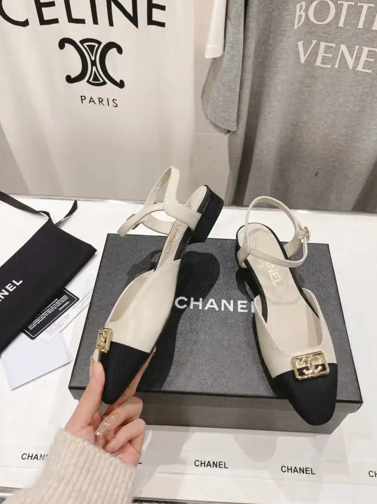 hype Chanel Flat Shoes