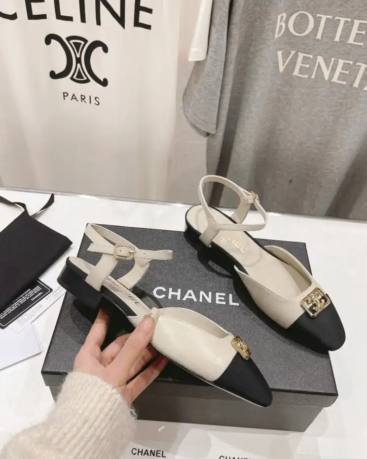 hype Chanel Flat Shoes