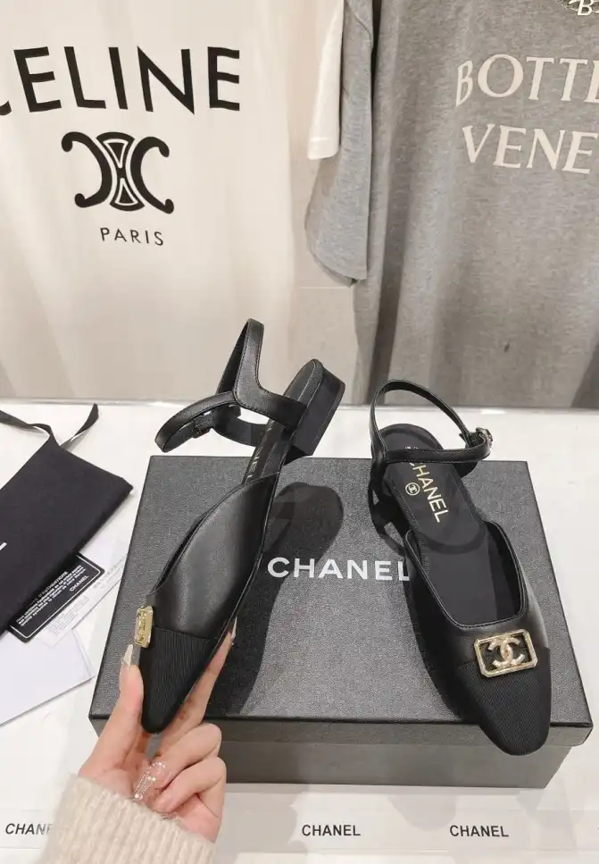 hype Chanel Flat Shoes