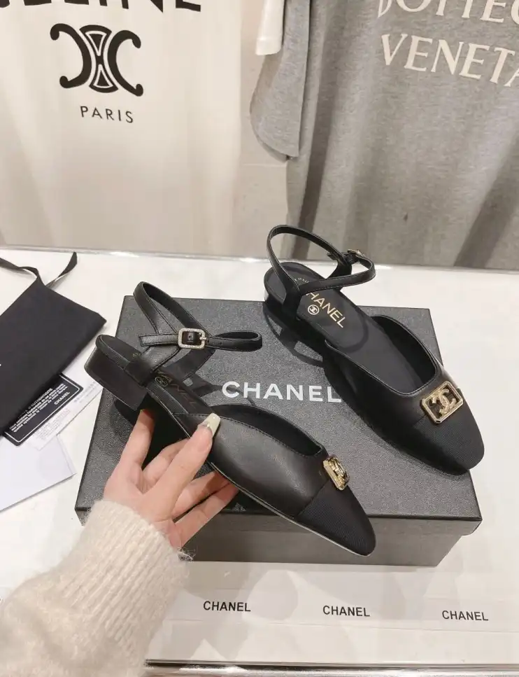 hype Chanel Flat Shoes