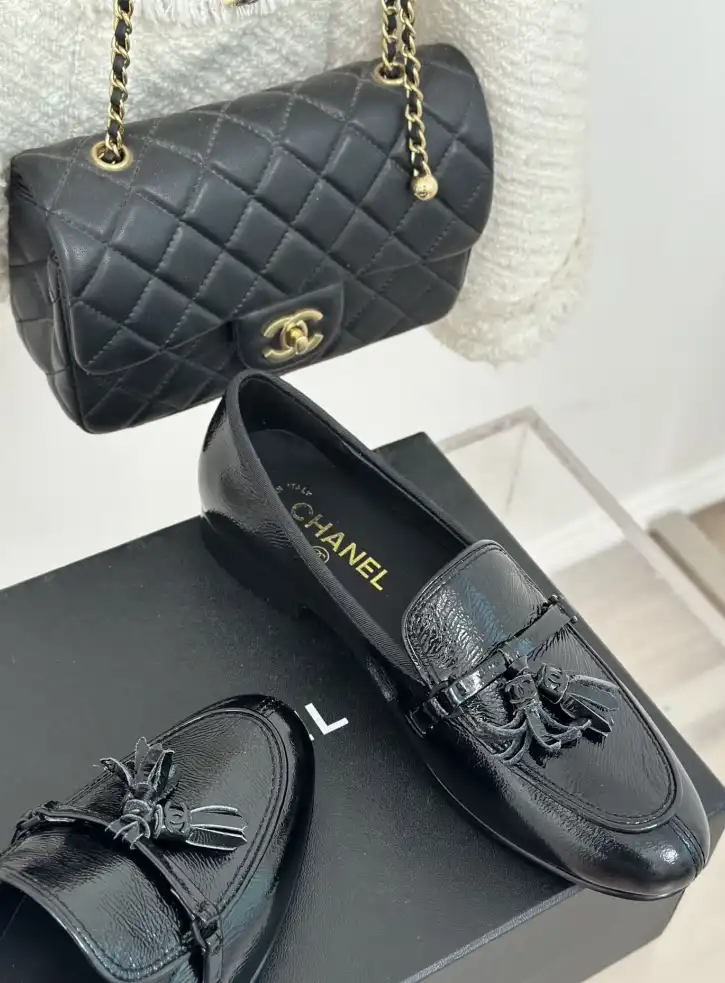 hype Chanel Leather Shoes