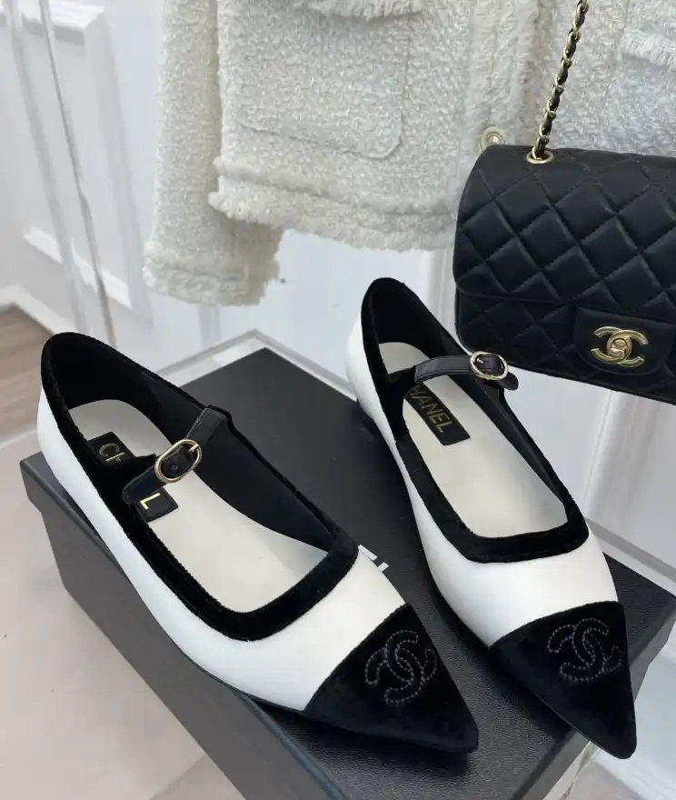 hype Chanel Flat Shoes