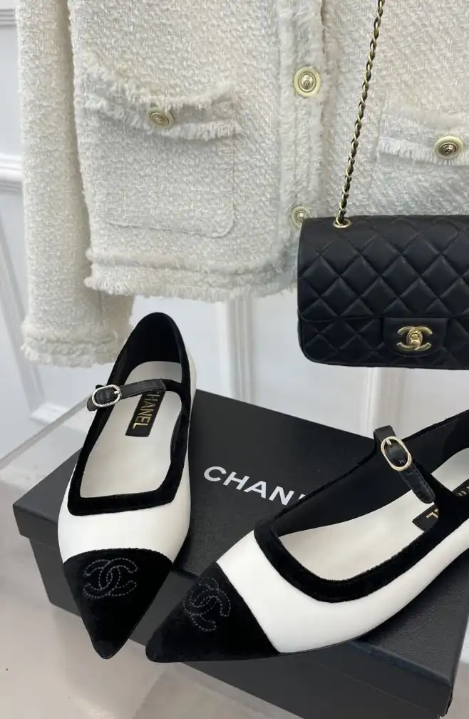 hype Chanel Flat Shoes