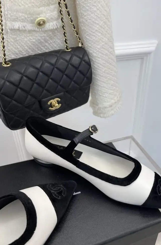 hype Chanel Flat Shoes