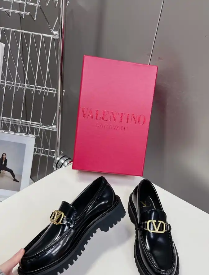 hype Valentino Leather Shoes