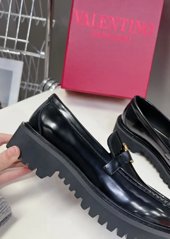 hype Valentino Leather Shoes