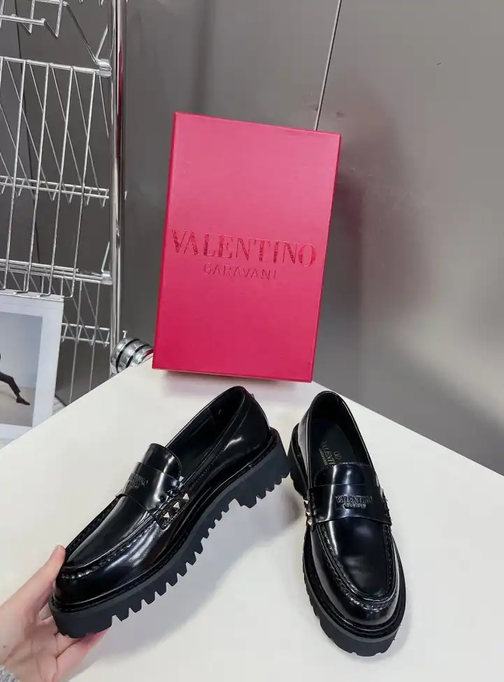 hype Valentino Leather Shoes