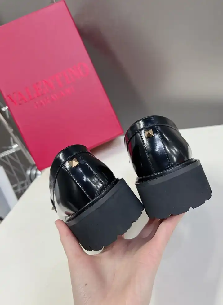 hype Valentino Leather Shoes