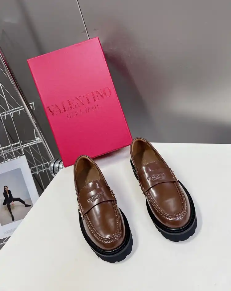 hype Valentino Leather Shoes