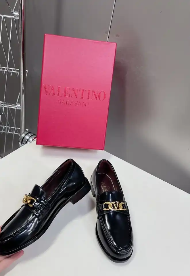 hype Valentino Leather Shoes