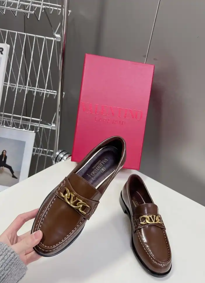 hype Valentino Leather Shoes