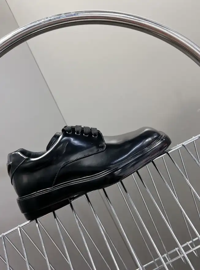 hype Prada Leather Shoes