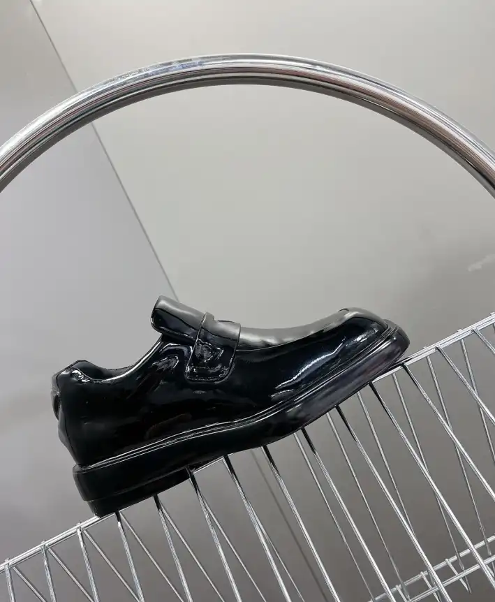 hype Prada Leather Shoes