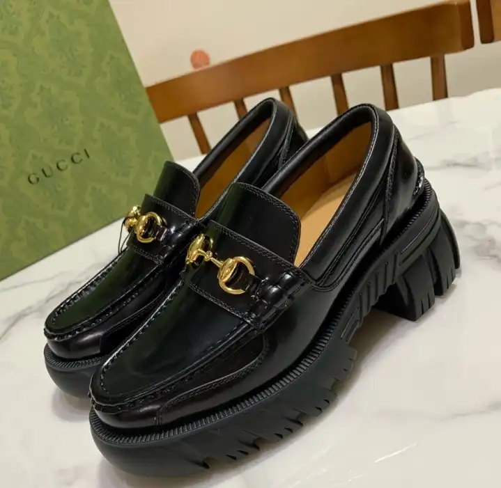 hype Gucci Leather Shoes