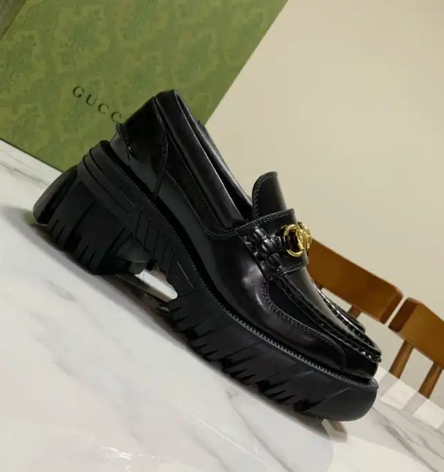 hype Gucci Leather Shoes