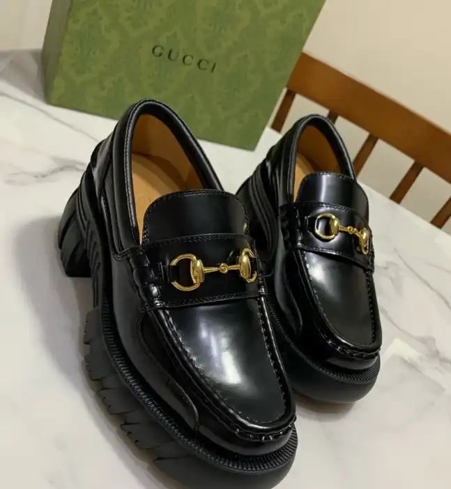 hype Gucci Leather Shoes