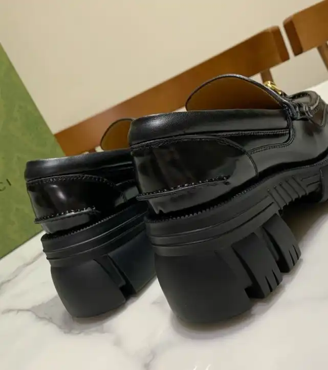 hype Gucci Leather Shoes