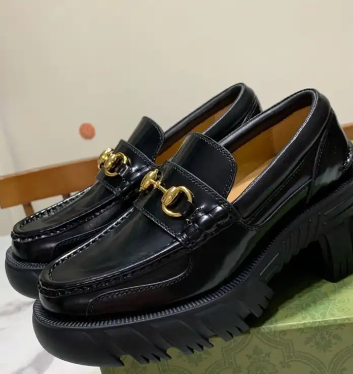 hype Gucci Leather Shoes