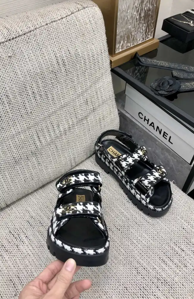 hype Chanel Sandals