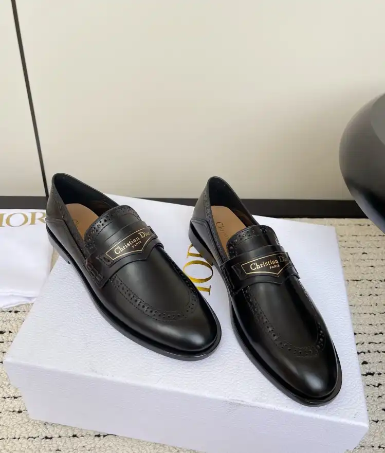 hype Christian Dior Leather Shoes