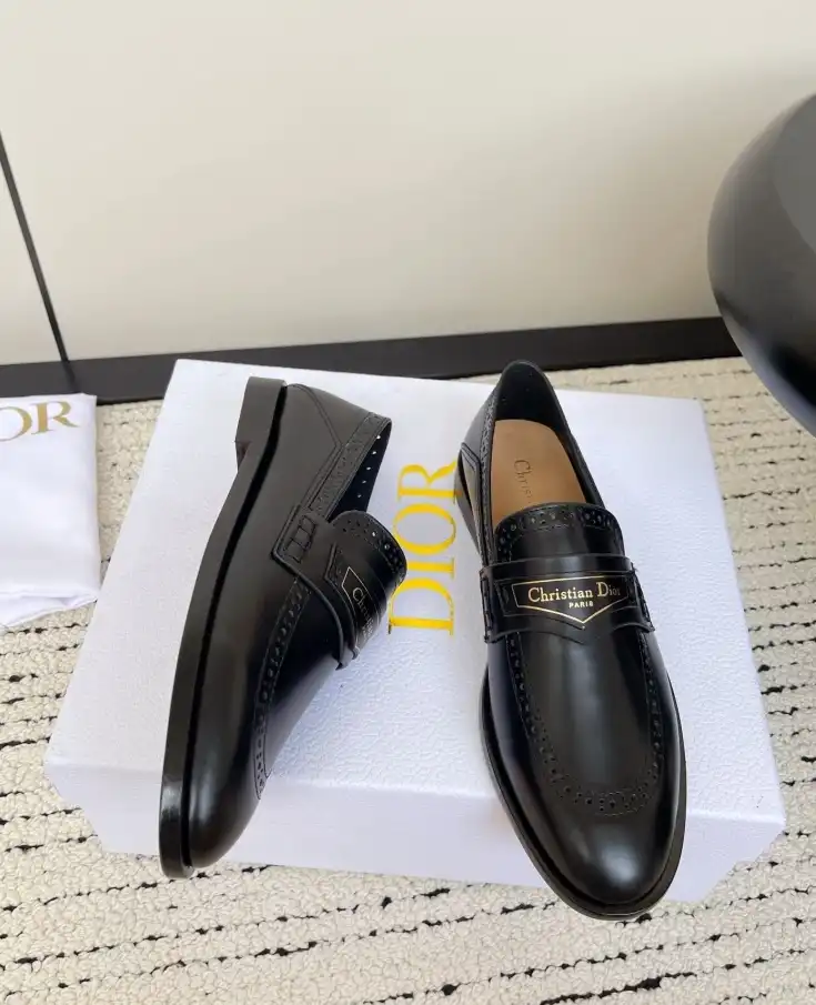 hype Christian Dior Leather Shoes